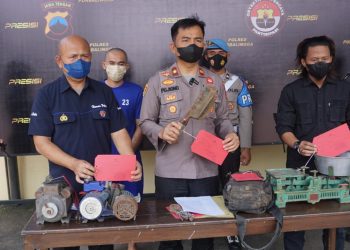 Polres Purbalingga Ringkus Pembobol Kios Potong Ayam dan Cabut Bulu