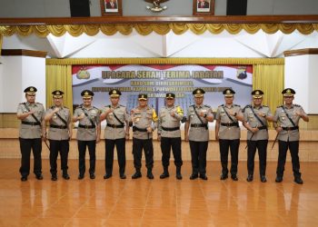 Kapolda Jateng Pimpin Sertijab  2 PJU dan 3 Kapolres