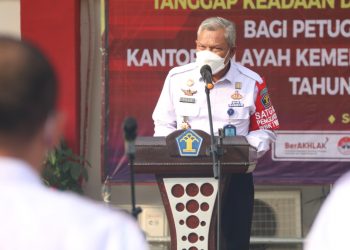 Apel Pagi Tanggap Bencana, Kakanwil : “Pastikan Safety and Security”