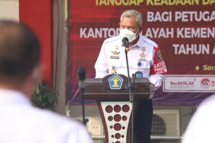 Apel Pagi Tanggap Bencana, Kakanwil : “Pastikan Safety and Security”