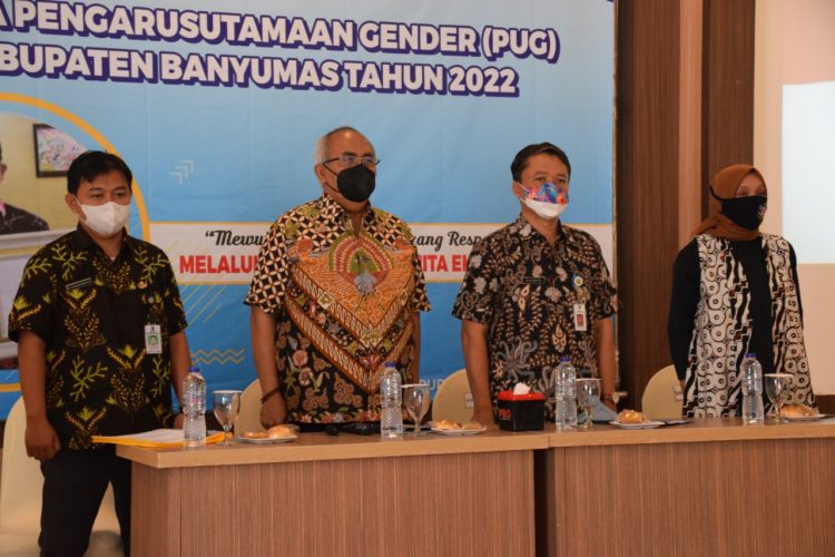 Sekda Banyumas, Tekankan Adanya Kesetaraan Gender Pada Semua OPD