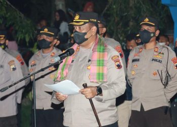 Kapolres Purbalingga Pimpin Apel Besar Kapos Kamling di Kecamatan Rembang