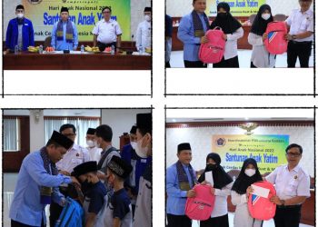 Hari Anak Nasional, Koordinatoriat PWI Jakarta Selatan Santuni Anak Yatim
