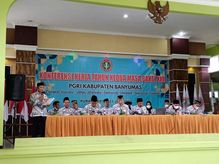 Gelar Konkerkab, PGRI Banyumas Prioritaskan Program Pendampingan Guru Menuju PPPK