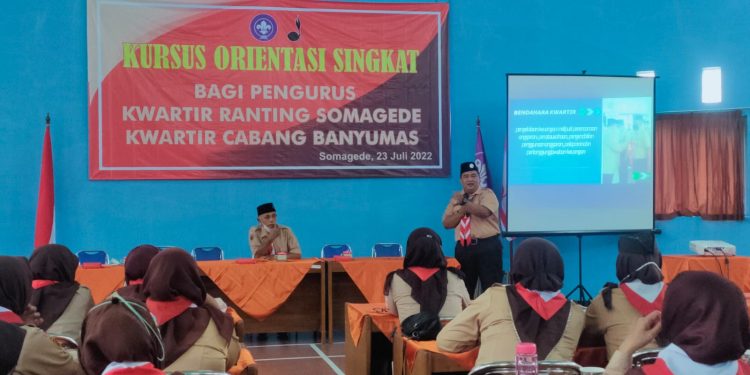 Samakan Persepsi, Pengurus Baru Kwarran Somagede Ikuti Orientasi