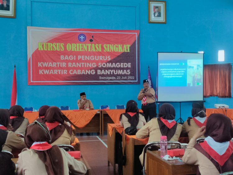 Samakan Persepsi, Pengurus Baru Kwarran Somagede Ikuti Orientasi