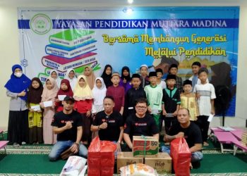 Team Heart Of Hope Harapan Hati indonesia Force One Academy, Berikan Santunan Kepada Anak Yatim Piatu