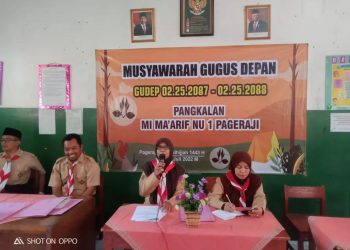 Musyawarah Gugus Depan MI Ma’arif NU 1 Pageraji, Pijakan Awal Meraih Prestasi