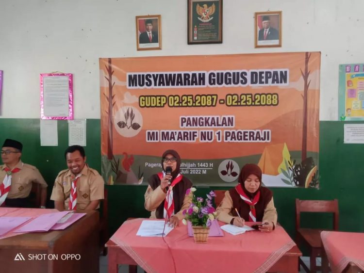 Musyawarah Gugus Depan MI Ma’arif NU 1 Pageraji, Pijakan Awal Meraih Prestasi