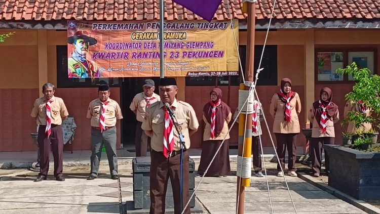 192 Pramuka Penggalang Ikuti LT 1 Kordes Tumiyang dan Glempang