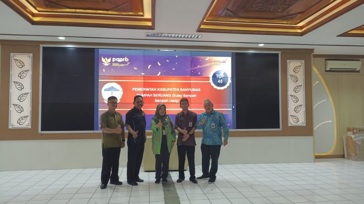 Inovasi Pemkab Banyumas‘’Sumpah Beruang’’ Masuk Top 45 Sinovik Tahun 2022