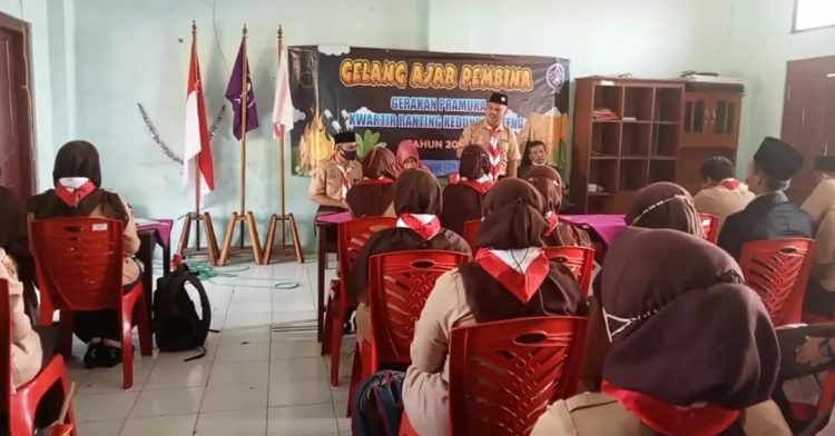 Kwarran Kedungbanteng Gelar ‘Gelang Ajar’ Pembina Penggalang
