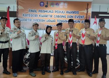 Kwarcab Banyumas Raih Juara 1 Pramuka Peduli Award Jawa Tengah