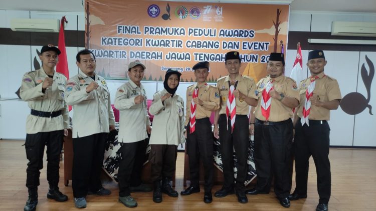 Kwarcab Banyumas Raih Juara 1 Pramuka Peduli Award Jawa Tengah
