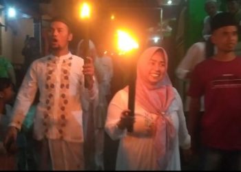 “Bertumpah Ruah Warga Desa Pangradin Sambut Tahun Baru Islam 1444 Hijriyah”