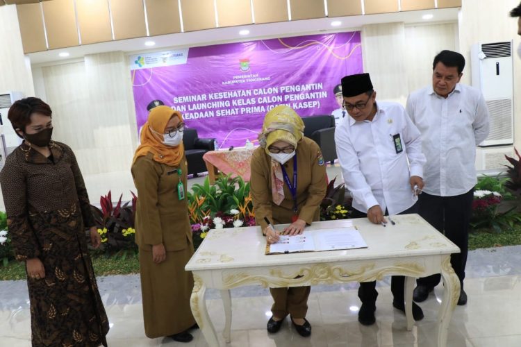 Cegah Stunting Lebih Dini, Pemkab Tangerang Luncurkan Catin Kasep