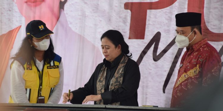 Ketua DPR Puan Maharani Resmikan Jalan Bung Karno