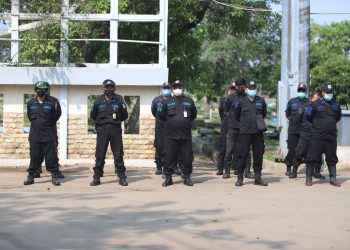 Satgas Saber Pungli Kota Jakarta Utara Memberikan Sosialisasi Pencegahan Pungutan Liar di TPU Semper