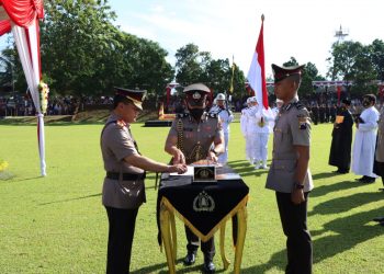 Kapolda Jateng Lantik 612 Bintara Remaja Polri, 20 Orang Ditempatkan di IKN