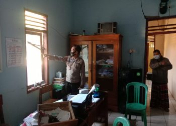 Polsek Pengadegan Selidiki Pencurian di Balai Desa Panunggalan