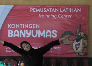 Lima Kontingen Jambore Nasional Latihan Bareng di Banyumas