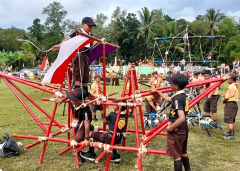 Sebanyak 56 Regu Ramaikan LT II Kwarran Purwojati