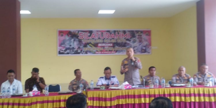 Kapolres Solok Kota Gelar Silaturahmi Dengan Insan Pers