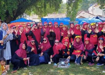 PKBM Giri Taruna Kirimkan 2 Regu Perlombaan Baris Berbaris di Kecamatan Jasinga