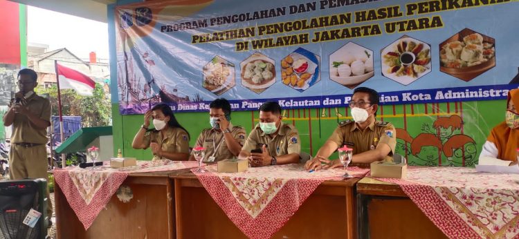 Sudin  KPKP Jakarta Utara Laksanakan Pelatihan Pengolahan Hasil Perikanan Di Kecamatan Pademangan