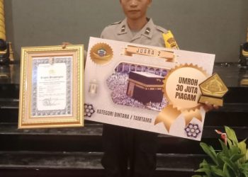 Sosok Aipda Fahrudin, Guru Ngaji Yang Hobi Bertani Ini Raih Juara II MTQ di Mabes Polri