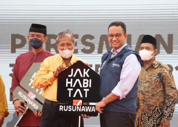 Pembangunan 33 Tower Dengan 7.421 Unit Hunian Rusunawa di Wilayah DKI Jakarta Di Resmikan Anies Baswedan