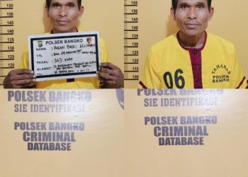 Mencuri Mesin kompresor Lainnya Milik Oknum PNS,  Ditangkap Polsek Bangko