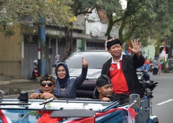 Ratusan Kendaraan Hias Meriahkan Karnaval HUT RI Tingkat Kabupaten Banyumas