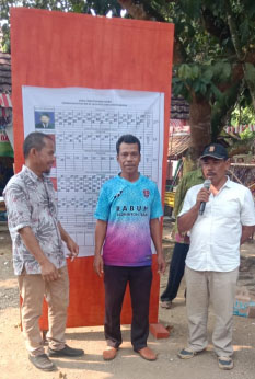 “Pemilihan Ketua RW 01 Desa Cikopomayak Kembali Dijabat Oleh Karna Wirawan”