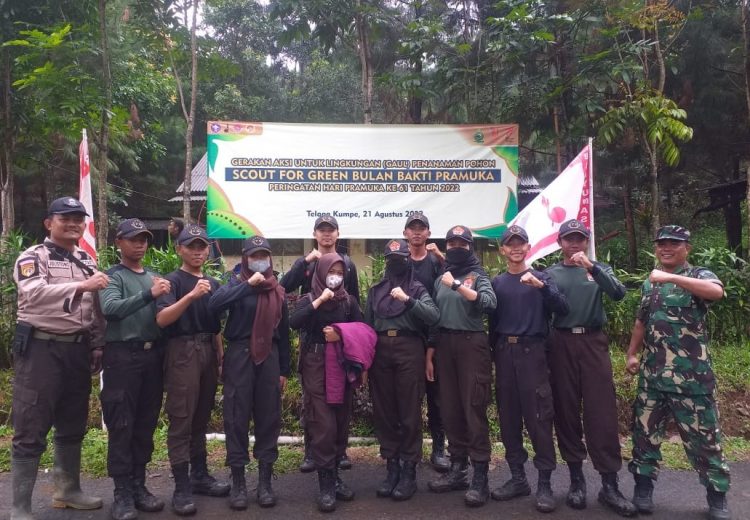 Sambut Hari Pramuka, 170 Pohon Ditanam