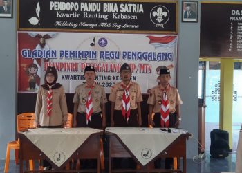 Kwarran Kebasen Gelar Gladian Pimpinan Regu