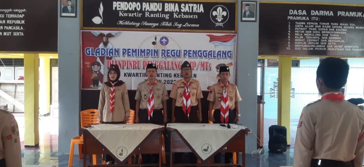 Kwarran Kebasen Gelar Gladian Pimpinan Regu