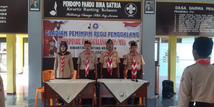 Kwarran Kebasen Gelar Gladian Pimpinan Regu
