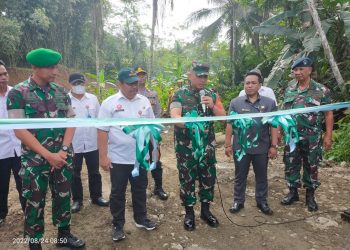 TMMD Sengkuyung Tahap 2 Di Purbalingga, Bupati Membuka Akses Jalan Baru Di Kecamatan Karang Anyar