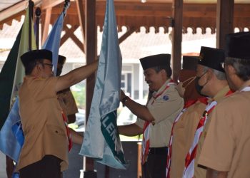 Bupati Banyumas Kukuhkan Tujuh Satuan Karya Pramuka