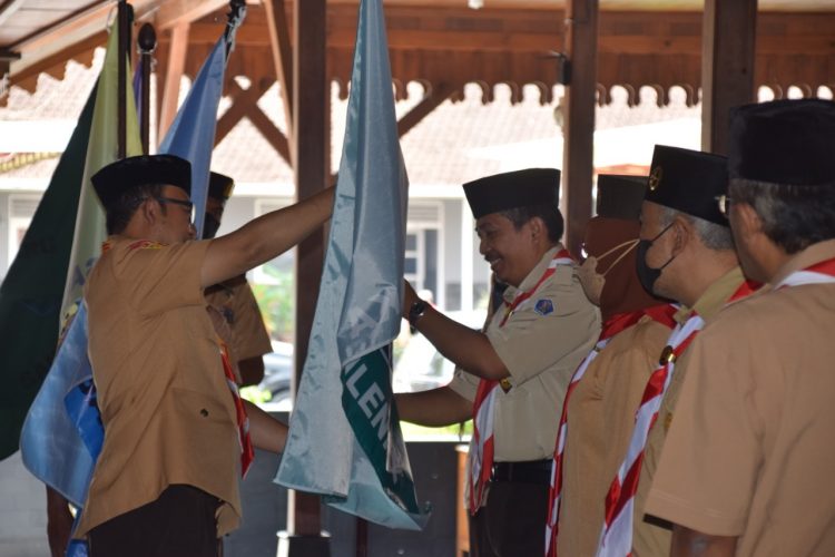 Bupati Banyumas Kukuhkan Tujuh Satuan Karya Pramuka