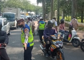 Genjot Pemasukan Pajak Samsat Serpong Razia Kendaraan Bermotor