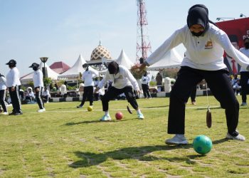 Begini Kemeriahan HUT Polwan di Polda Jateng