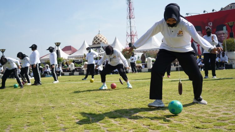 Begini Kemeriahan HUT Polwan di Polda Jateng