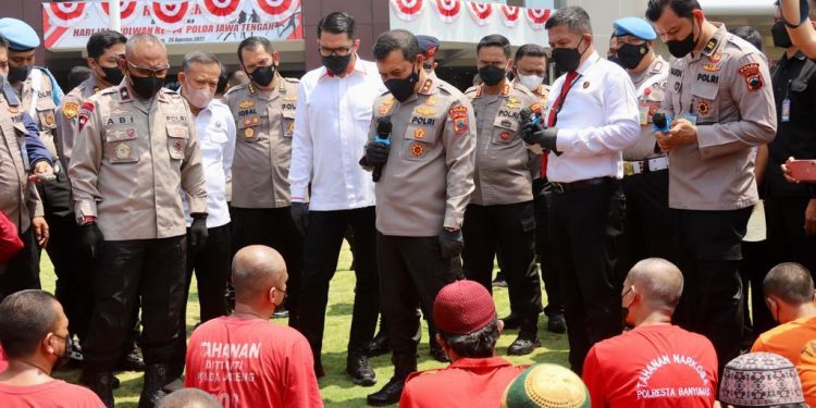 Polda Jateng Ungkap Peredaran Narkoba Jaringan Lokal Hingga Afrika, Ribuan Tersangka Diamankan