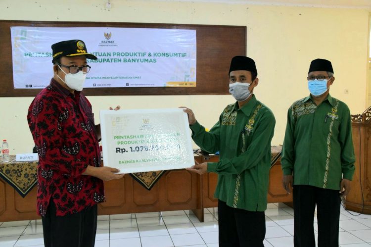 BAZNAS Banyumas Tasharufkan Rp 1.078.700.000 Kepada 997 Mustahik