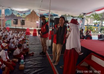 Sudin KPKP Jakut Lakukan GEMARIKAN Di SDN 03 Pademangan Timur