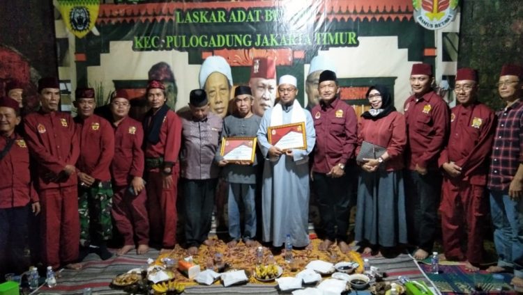 Laskar Adat Betawi DPC Pulogadung Audiensi ke Lurah Jatinegara Kaum