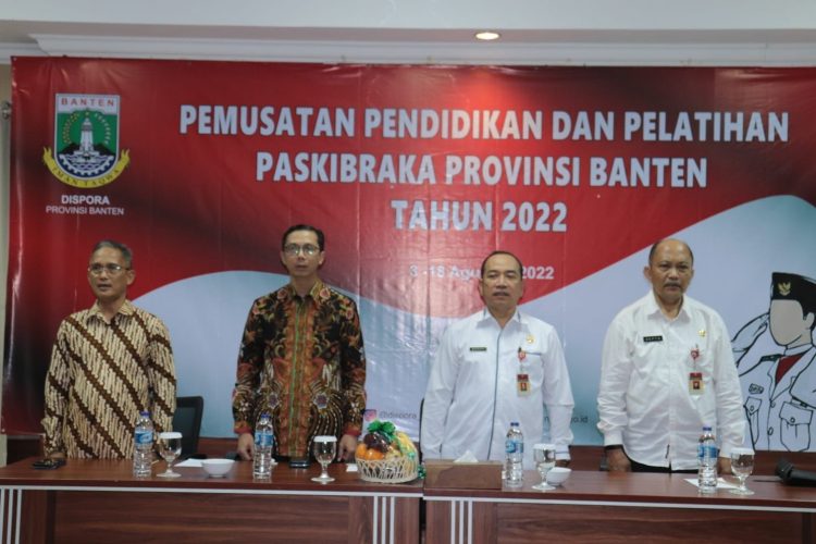 Dispora Provinsi Banten Gelar Pusdiklat Paskibraka