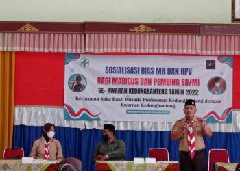 Kwarran Kedungbanteng Gelar Sosialisasi Bias MR dan HPV